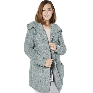 Barefoot Dreams Boucle cardigan gray size XS soft luxury loungewear